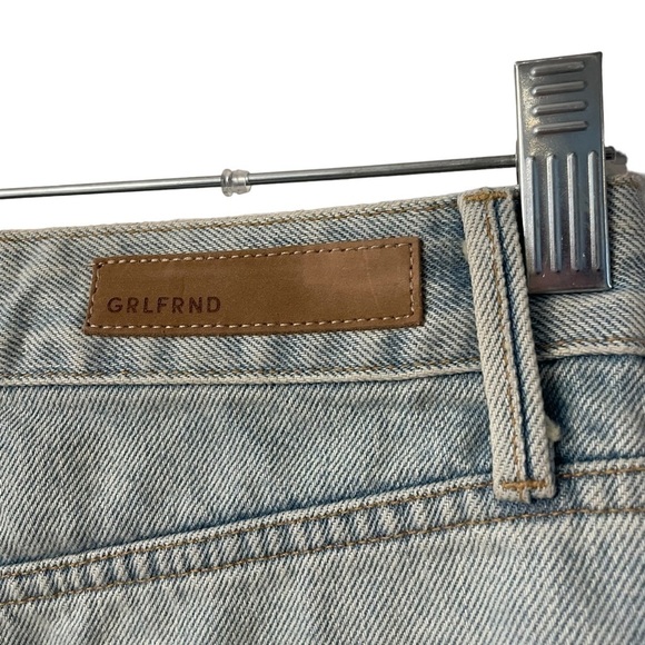 GRLFRND Rhoda Denim Mini Skirt in I Got Mine, Size 26 - Picture 9 of 12